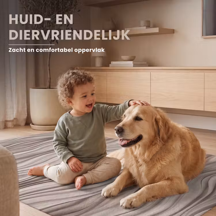 Golven - 3D - Crème Vloerkleed Rechthoek klein 1091 -uniquesellingpoint_zacht_NL