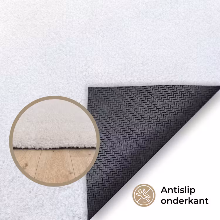 Goudvissen - Modern - Wit Vloerkleed Rechthoek klein -uniquesellingpoint_antislip_NL
