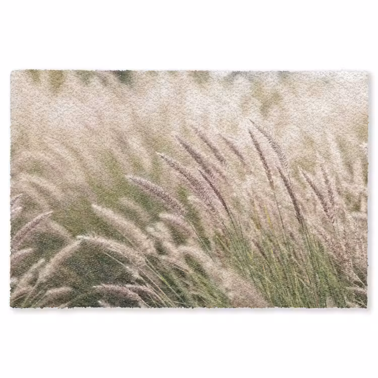 Gras - Close up - Groen Vloerkleed Rechthoek klein -3d