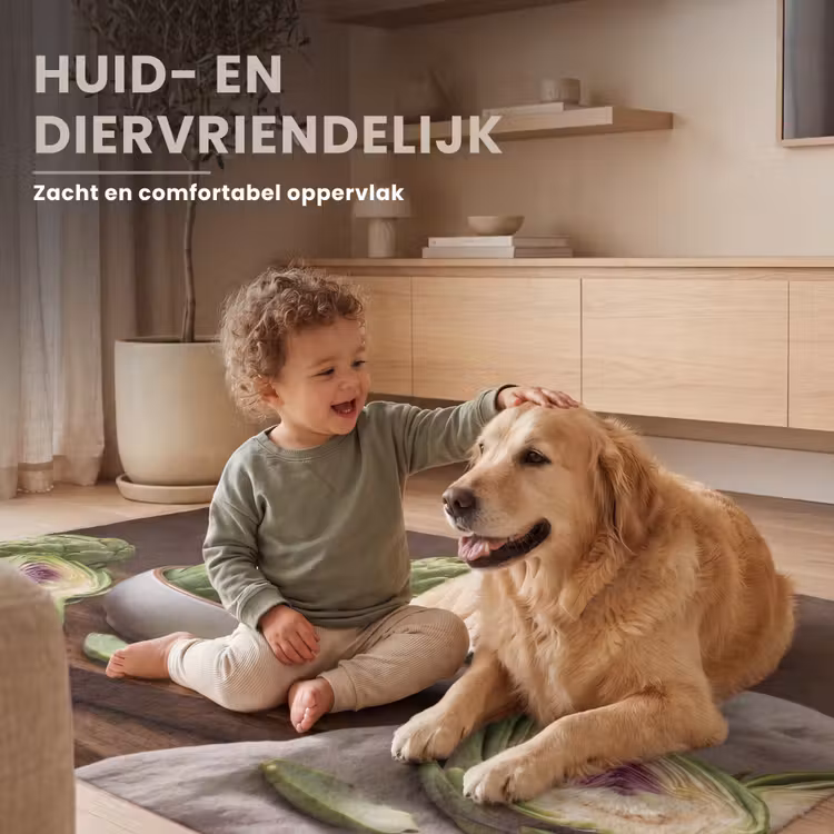 Vloerkleed - Groenten - Artisjok - Keuken - Groenten - Artisjok - Keuken Vloerkleed Rechthoek klein