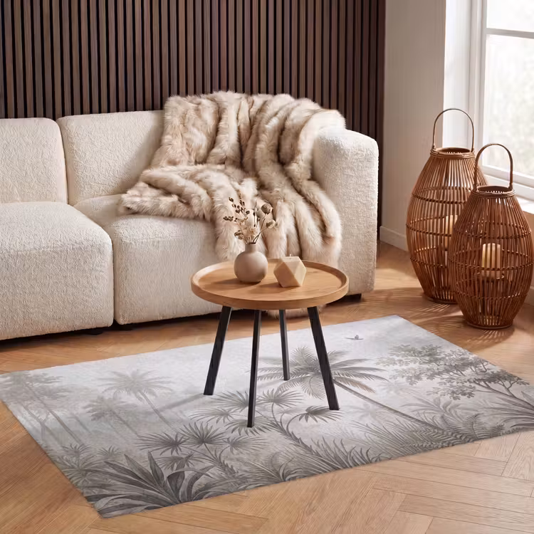 Jungle - Palmbomen - Natuur Vloerkleed Rechthoek klein -atmosphere_sfeer2_global