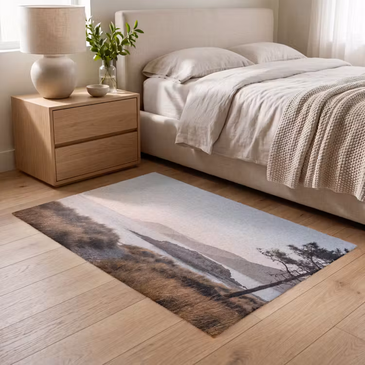 Landschap - Kust - Duinen Vloerkleed Rechthoek klein -atmosphere_sfeer3_global