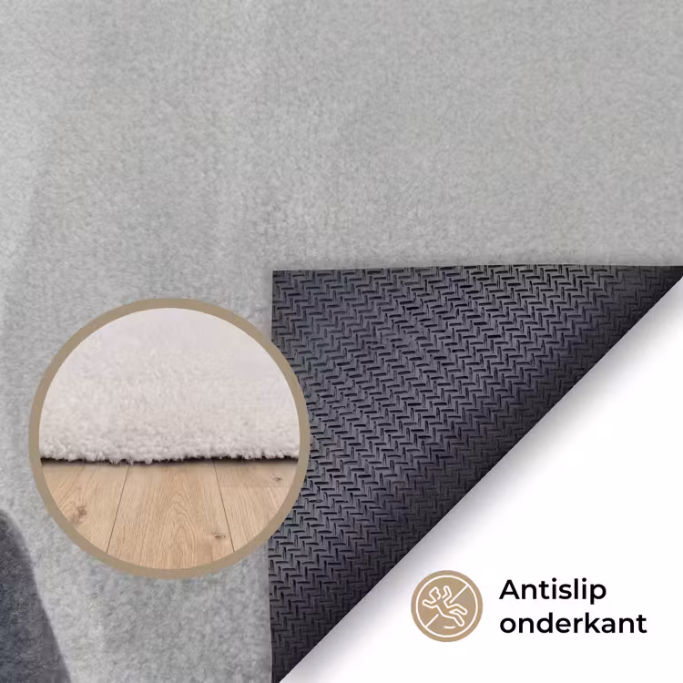 Lelies - Portret - Wit Vloerkleed Rechthoek klein -uniquesellingpoint_antislip_NL