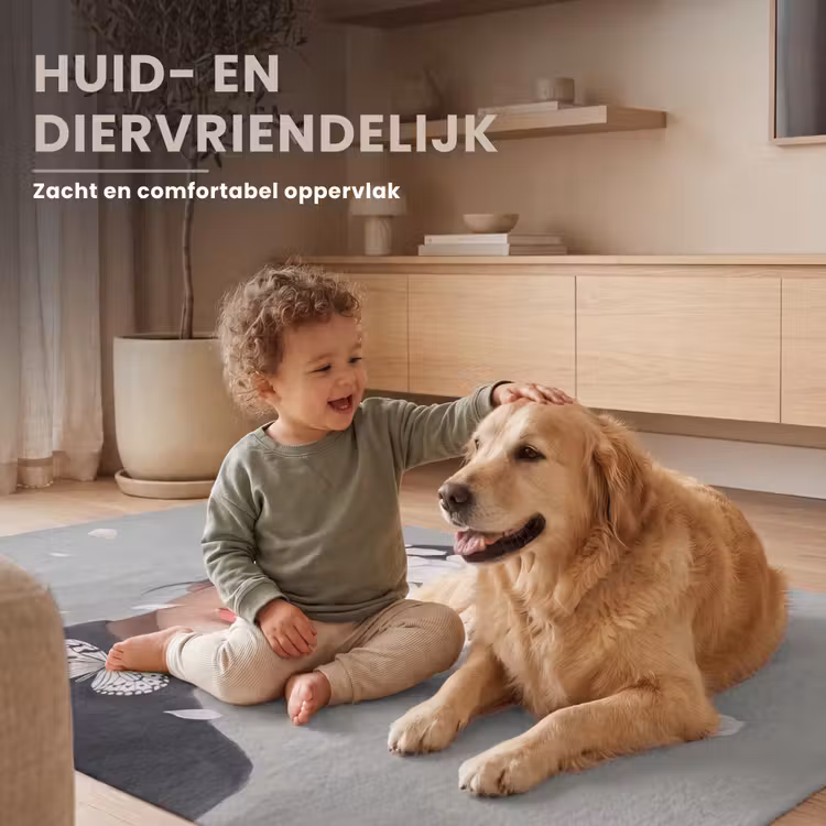 Lelies - Portret - Wit Vloerkleed Rechthoek klein -uniquesellingpoint_zacht_NL