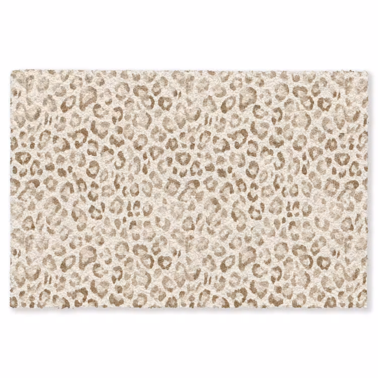 Luipaard - Klassiek - Beige Vloerkleed Rechthoek klein 1091 -3d