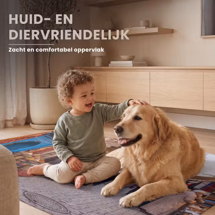 Vloerkleed - Markt - Oosters - Kleurrijk - Markt - Oosters - Kleurrijk Vloerkleed Rechthoek klein