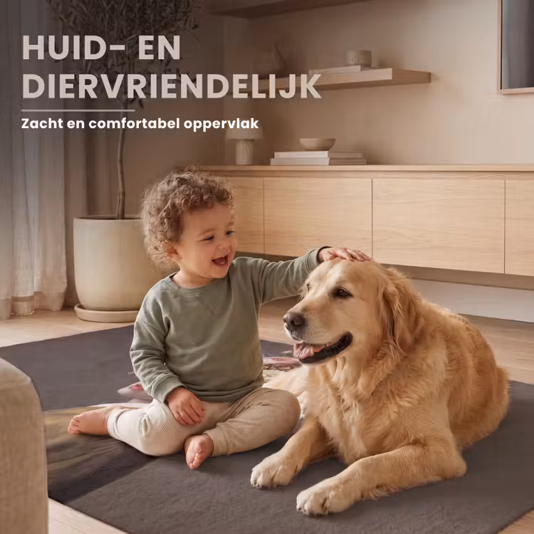 Meesterwerk -  Modern - Kleurrijk Vloerkleed Rechthoek klein -uniquesellingpoint_zacht_NL