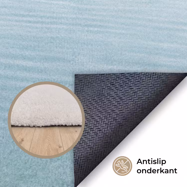 Minimalistisch - Boot - Zee Vloerkleed Rechthoek klein -uniquesellingpoint_antislip_NL