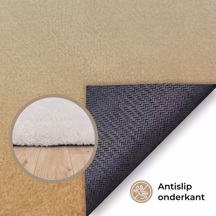 Minimalistisch - Silhouet - Oranje Vloerkleed Rechthoek klein -uniquesellingpoint_antislip_NL