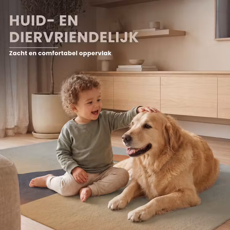 Minimalistisch - Silhouet - Oranje Vloerkleed Rechthoek klein -uniquesellingpoint_zacht_NL