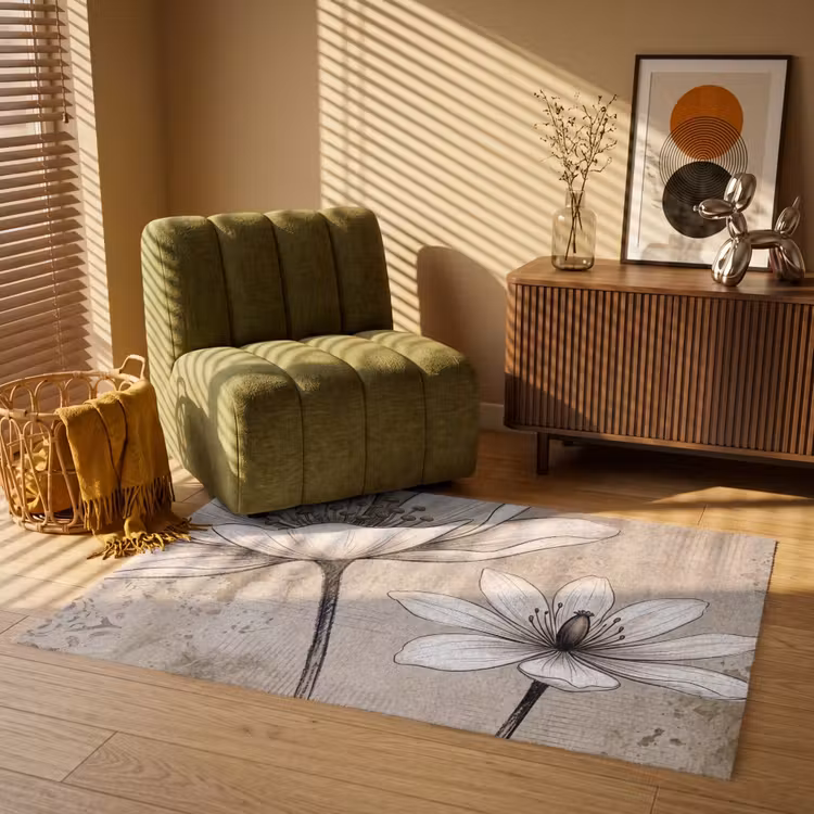 Modern - Design - Wit Vloerkleed Rechthoek klein -atmosphere_sfeer1_global