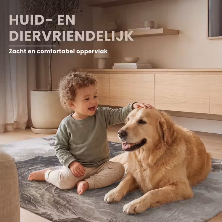 Natuur - Bos - Eik Vloerkleed Rechthoek klein -uniquesellingpoint_zacht_NL