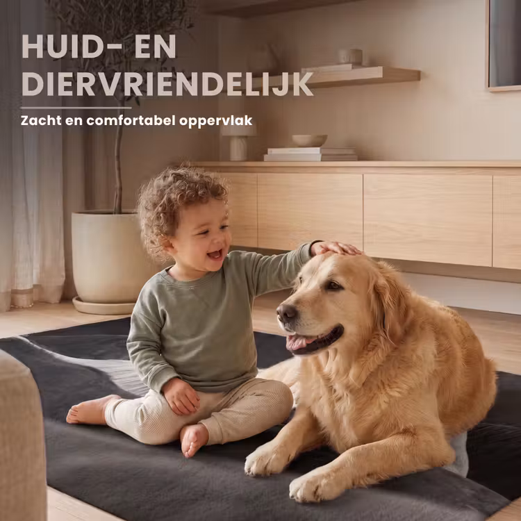 Paarden - Zwart - Wit - Kudde Vloerkleed Rechthoek klein -uniquesellingpoint_USP_zachtNL_DE