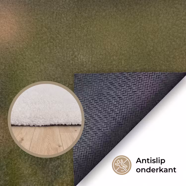 Paardenbloem - Zonsondergang - Veld Vloerkleed Rechthoek klein -uniquesellingpoint_antislip_NL