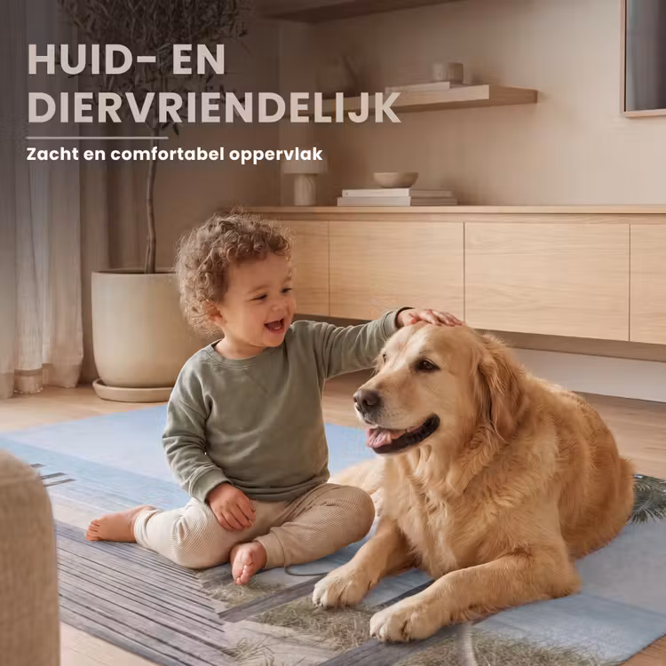 Palmbomen - Pad - Horizon Vloerkleed Rechthoek klein -uniquesellingpoint_zacht_NL