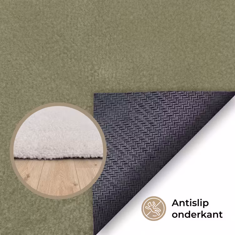 Pelikaan - Wit - Vogel - Klassiek - Natuur Vloerkleed Rechthoek klein -uniquesellingpoint_antislip_NL_DE
