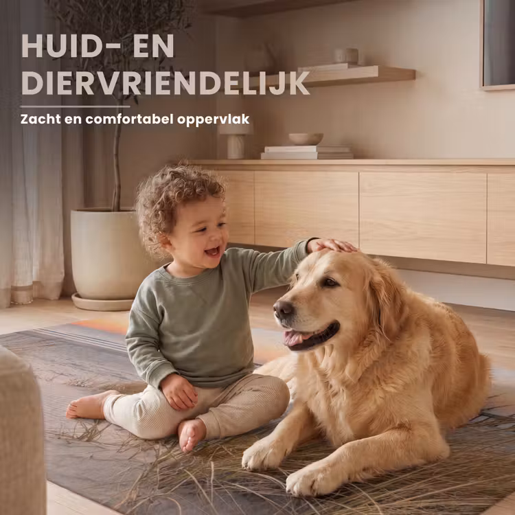 Pier - Zonsondergang - Strand Vloerkleed Rechthoek klein -uniquesellingpoint_zacht_NL