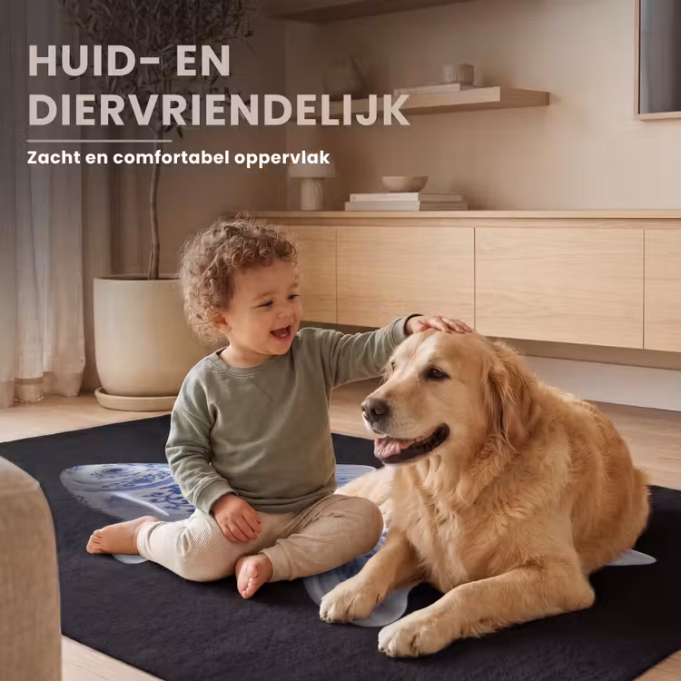 Porselein - Goudvis - Delfts - Blauw Vloerkleed Rechthoek klein -uniquesellingpoint_zacht_NL
