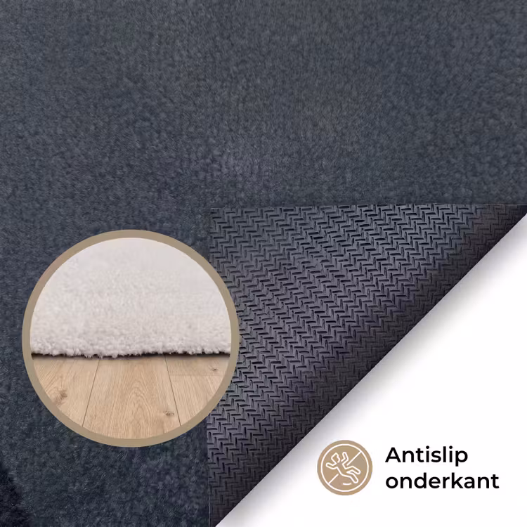 Portret - Mysterieus - Wit Vloerkleed Rechthoek klein -uniquesellingpoint_antislip_NL_DE