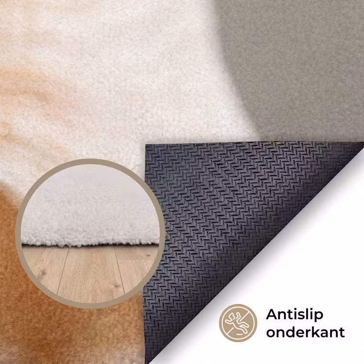 Schelp - Detail - Beige Vloerkleed Rechthoek klein -uniquesellingpoint_antislip_NL