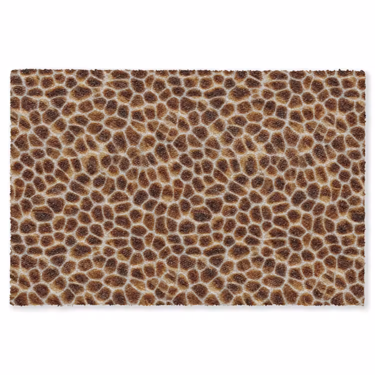 Schildpad - Bruin - Patroon Vloerkleed Rechthoek klein 1091 -3d