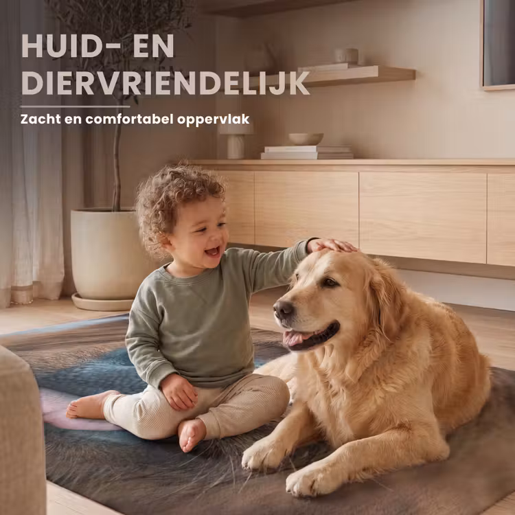 Schotse hooglander - Neus - Bruin Vloerkleed Rechthoek klein -uniquesellingpoint_USP_zachtNL_DE