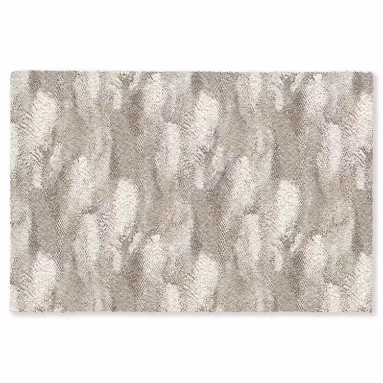 Slang - Textuur - Zand Vloerkleed Rechthoek klein 1091 -3d