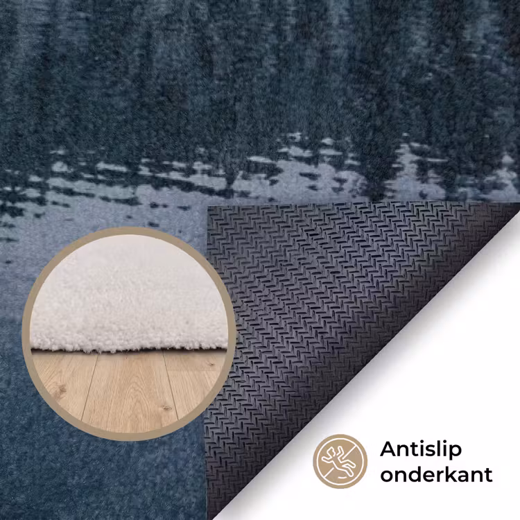 Steiger - Meer - Sneeuw - Bergen - Rustgevend Vloerkleed Rechthoek klein -uniquesellingpoint_antislip_NL_DE