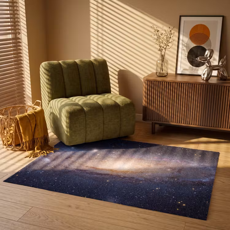 Vloerkleed - Sterrenstelsel - Ruimte - Kosmos - Sterrenstelsel - Ruimte - Kosmos Vloerkleed Rechthoek klein