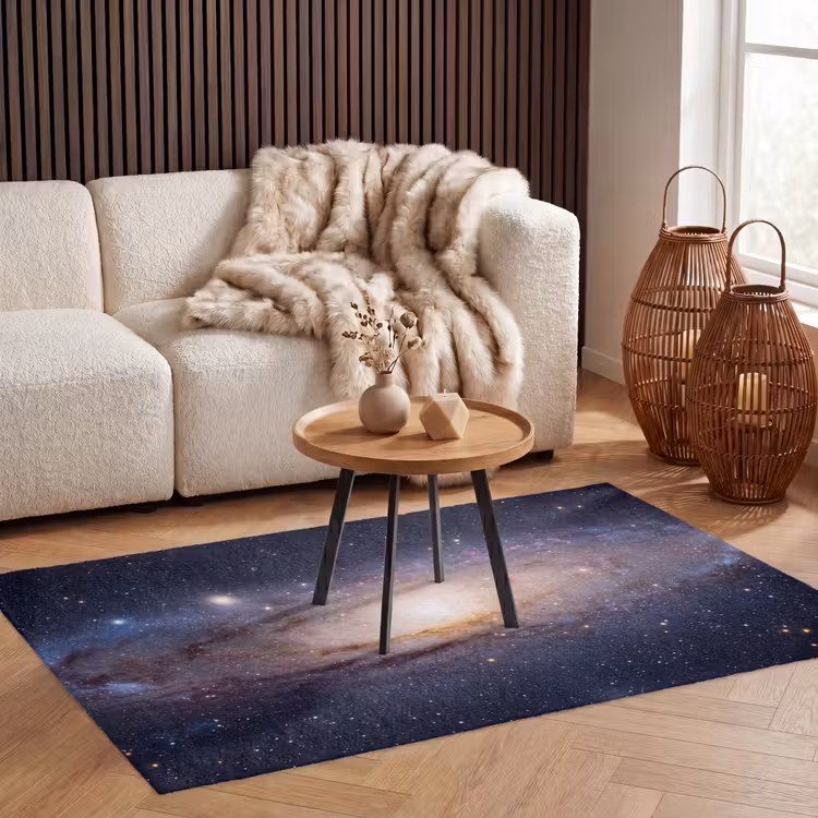 Vloerkleed - Sterrenstelsel - Ruimte - Kosmos - Sterrenstelsel - Ruimte - Kosmos Vloerkleed Rechthoek klein