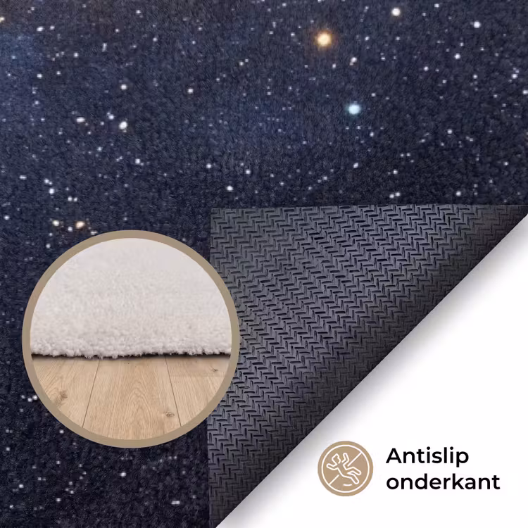 Vloerkleed - Sterrenstelsel - Ruimte - Kosmos - Sterrenstelsel - Ruimte - Kosmos Vloerkleed Rechthoek klein