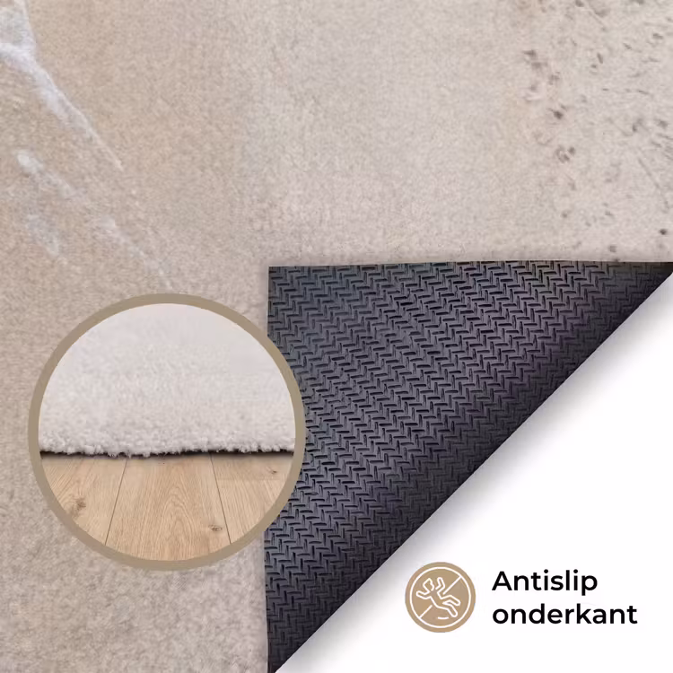 Strand - Zee - Golven Vloerkleed Rechthoek klein -uniquesellingpoint_antislip_NL_DE