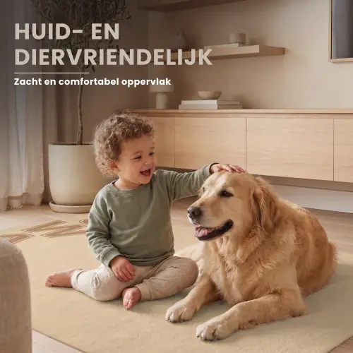 Swag - Bruin - Beige Vloerkleed Rechthoek klein -atmosphere_sfeer3_global