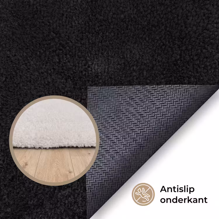 Tulp - Patroon - Blauw Vloerkleed Rechthoek klein -uniquesellingpoint_antislip_NL