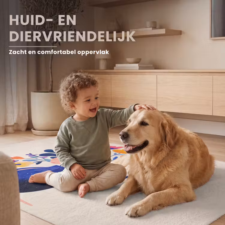 Vaas - Bloemen - Boeket Vloerkleed Rechthoek klein -uniquesellingpoint_zacht_NL