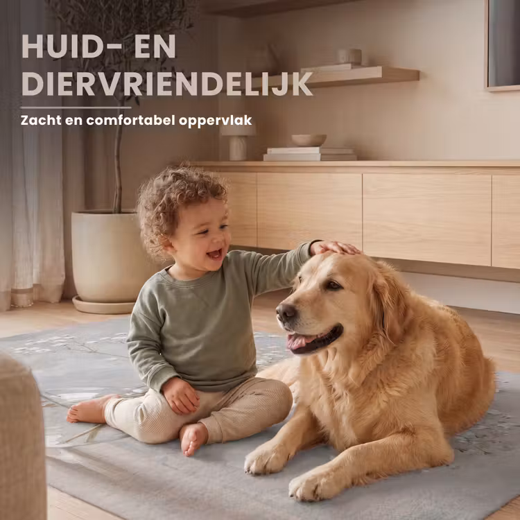 Vaas - Gipskruid - Wit Vloerkleed Rechthoek klein -uniquesellingpoint_zacht_NL