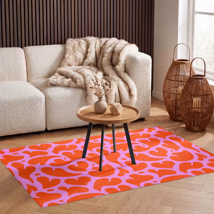 Valentijn - Harten - Roze - Rood Vloerkleed Rechthoek klein 1091 -atmosphere_sfeer2_global