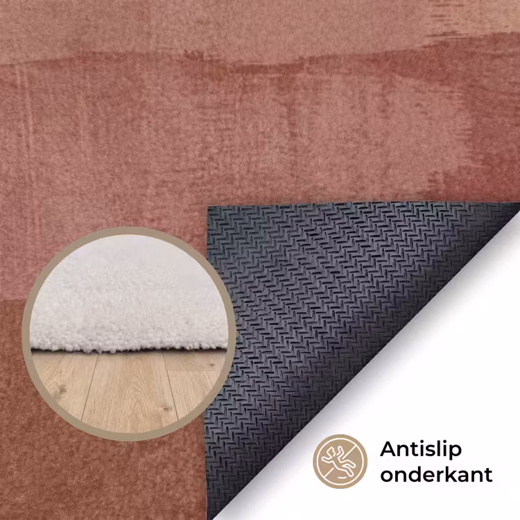 Vogels - Snavel - Abstract Vloerkleed Rechthoek klein -uniquesellingpoint_antislip_NL_DE