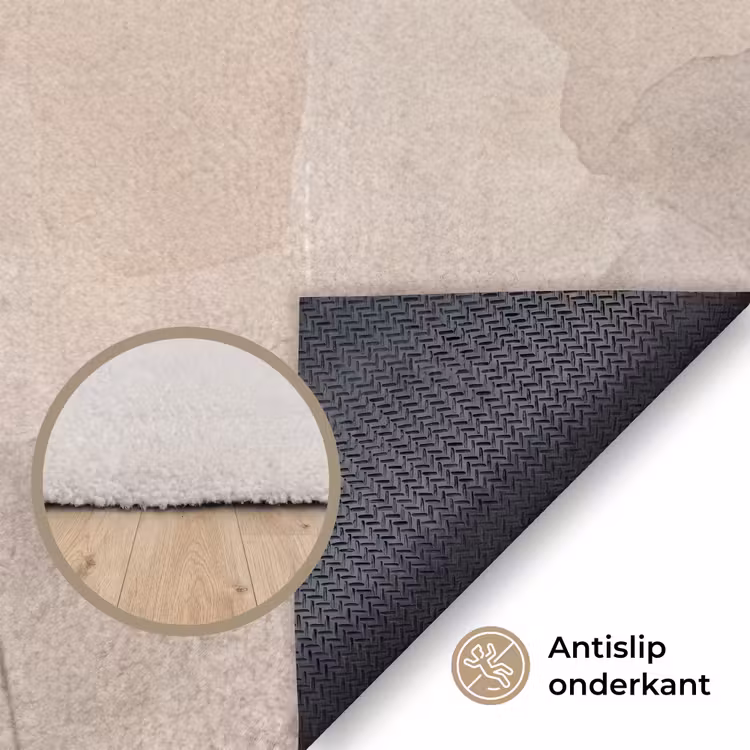 Vrouw - Sereen - Grijs Vloerkleed Rechthoek klein -uniquesellingpoint_antislip_NL