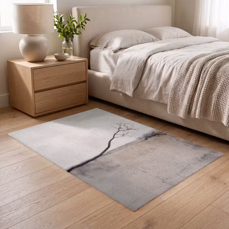 Wabi sabi - Plant - Beige Vloerkleed Rechthoek klein -atmosphere_sfeer3_global