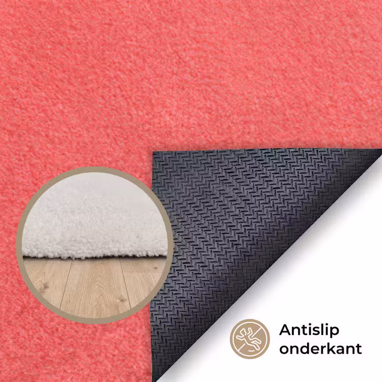Watermeloen - Rood - Zomers Vloerkleed Rechthoek klein -uniquesellingpoint_antislip_NL