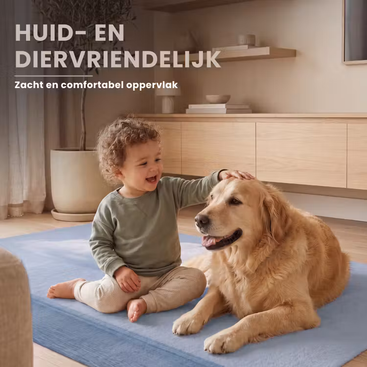 Vloerkleed - Wolk - Regen - Natuur - Wolk - Regen - Natuur Vloerkleed Rechthoek klein