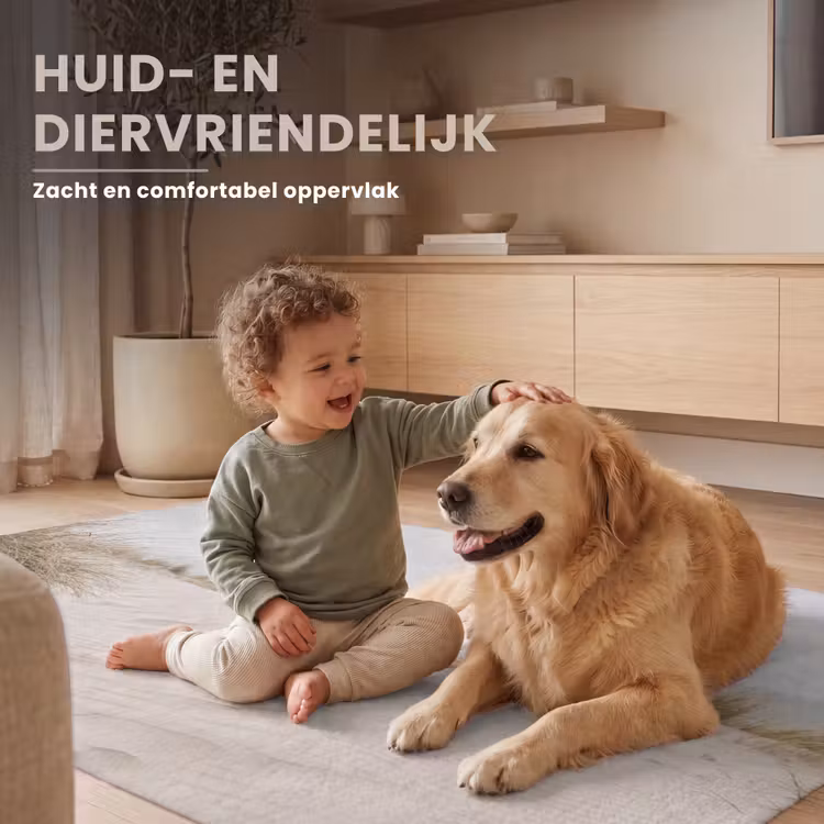 Wolken - Duinlandschap - Zand Vloerkleed Rechthoek klein -uniquesellingpoint_zacht_NL
