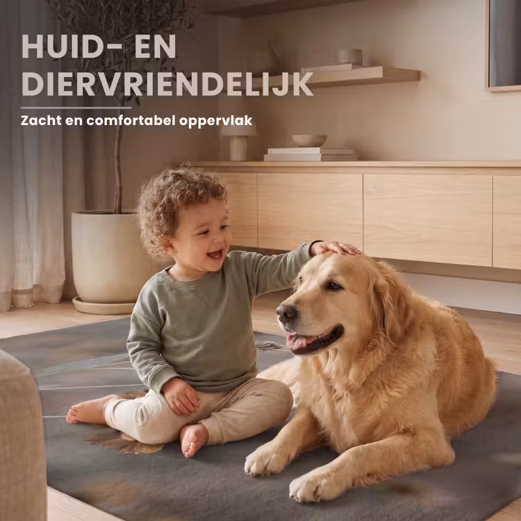 Zonnehoed - Droogbloemen - Geel - Warm Vloerkleed Rechthoek klein -uniquesellingpoint_zacht_NL