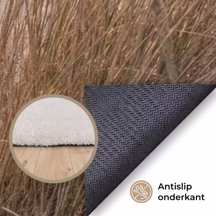 Zonsondergang - Duinen - Zee Vloerkleed Rechthoek klein -uniquesellingpoint_antislip_NL