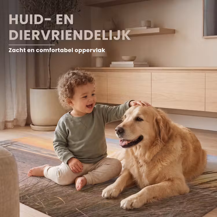 Zonsondergang - Duinen - Zee Vloerkleed Rechthoek klein -uniquesellingpoint_zacht_NL
