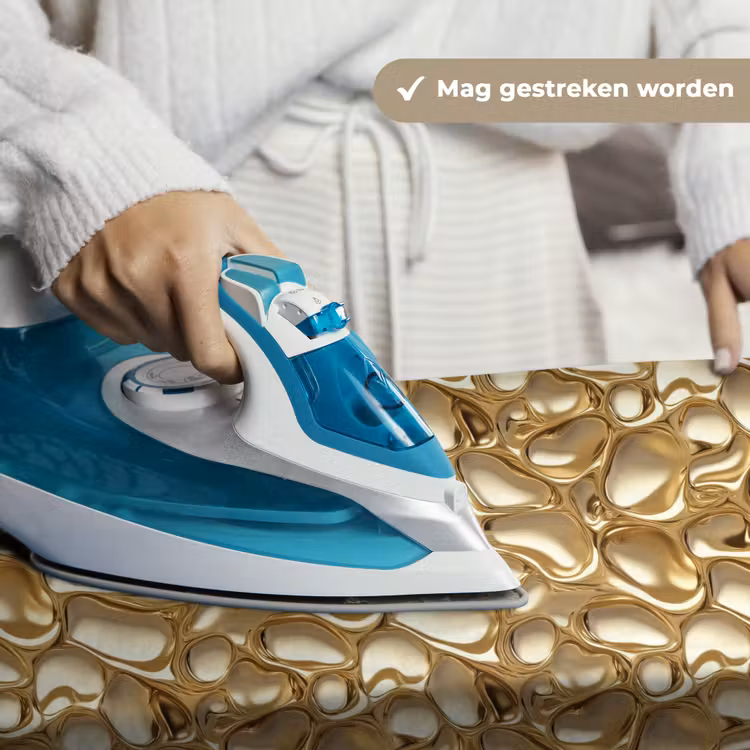 Abstract - Modern - Goud Wandkleed katoen klein 269 -sfeer9
