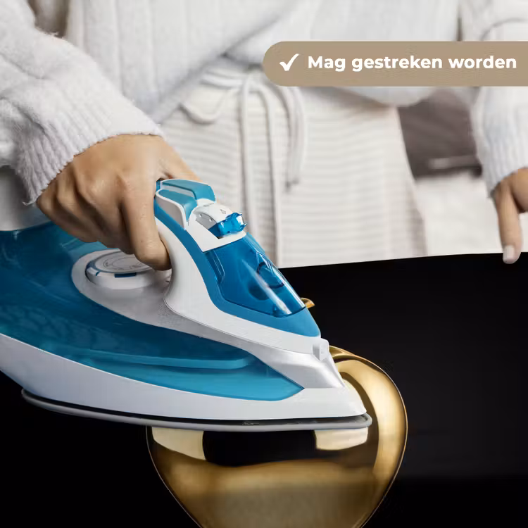 Appel - Goud - Chrome - Zwart Wandkleed katoen klein -sfeer9