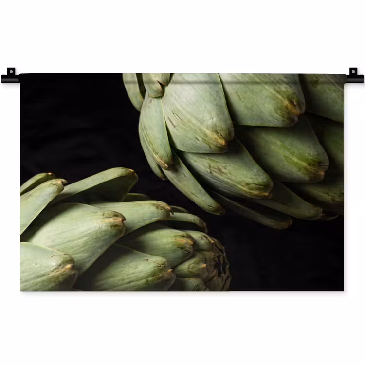 Wandkleed - Artisjok - Groen - Eten - Artisjok - Groen - Eten Wandkleed katoen klein