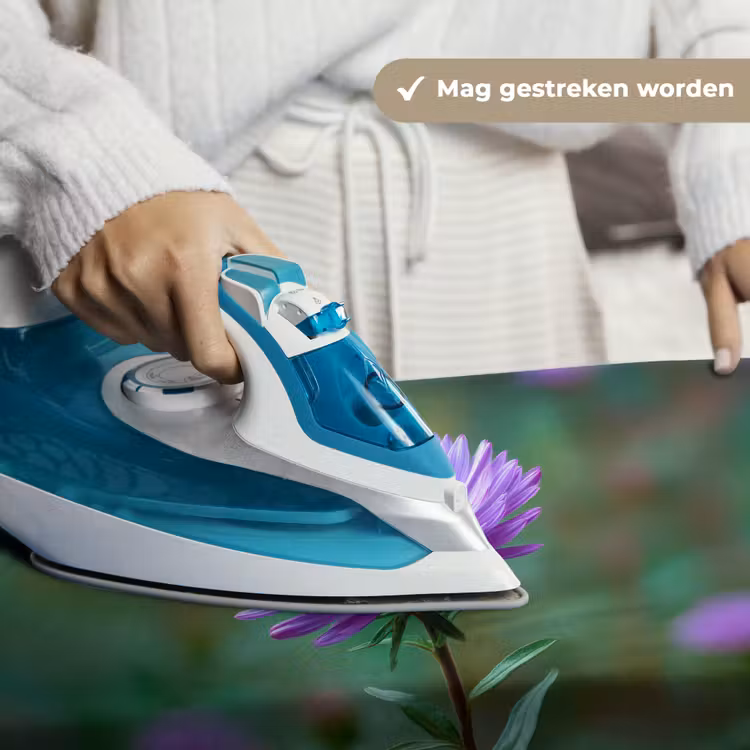 Aster - Paars - Bloem - Blaadjes Wandkleed katoen klein -sfeer9